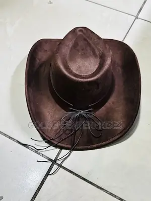 Dark Brown Cowboy Bull Head Hat