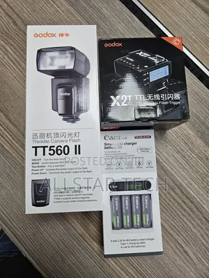 Tt560 Ii Caisi Batteries and X2T Trigger