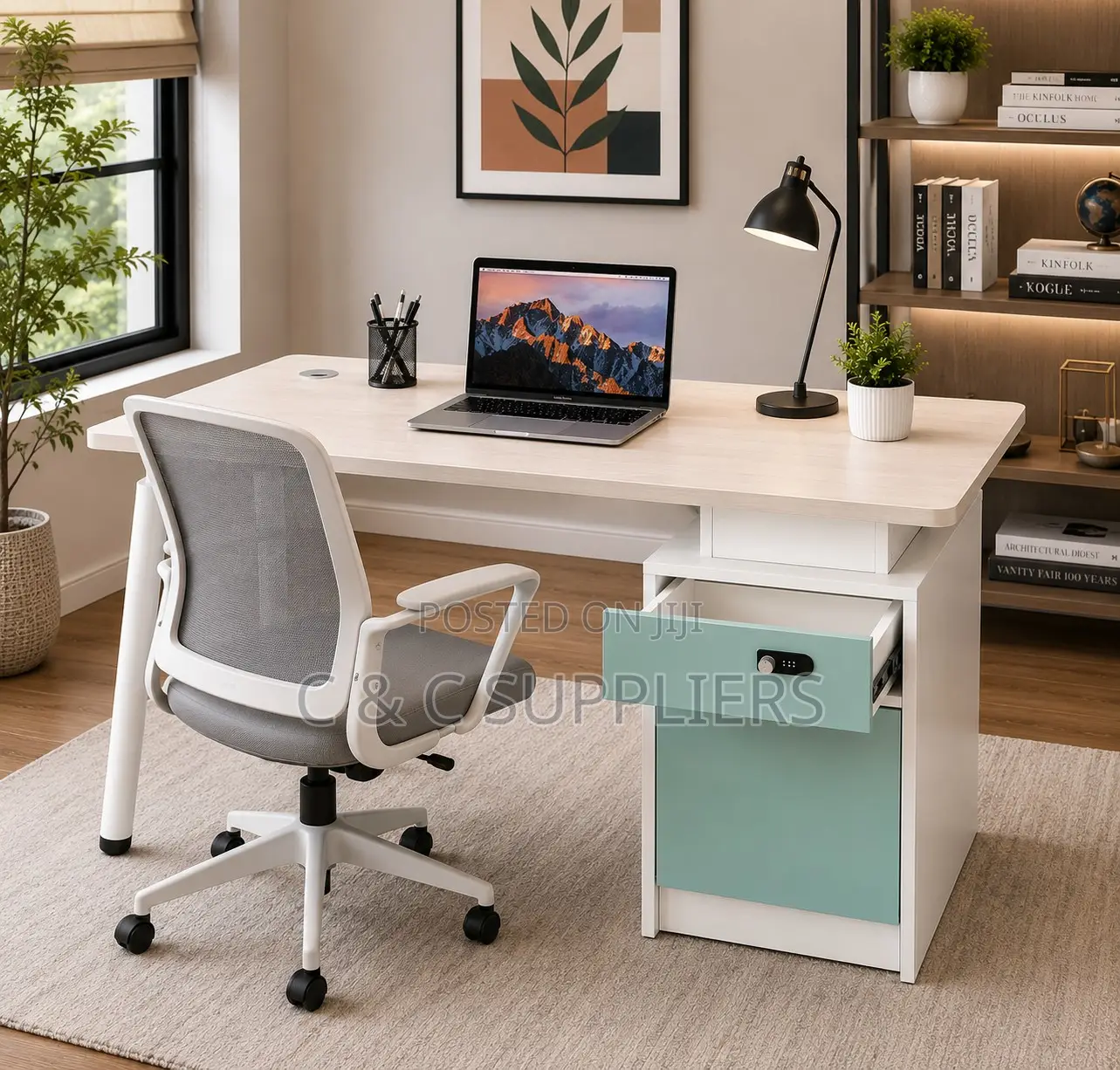Simple Executive Study Desk-1200mm