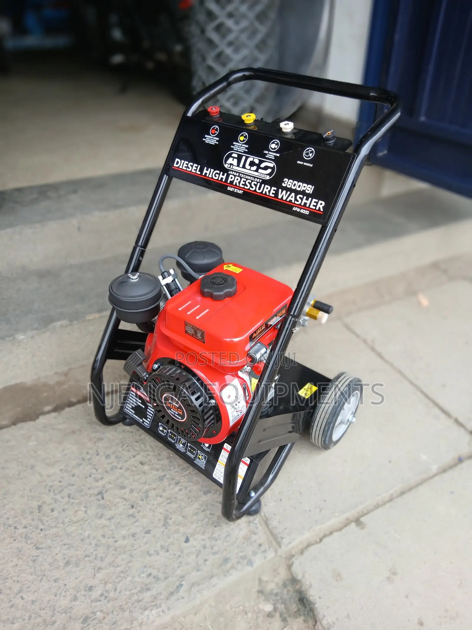 AICO Japan Technology 9HP Diesel Pressure Washer