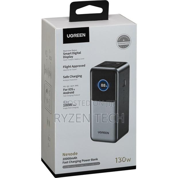 UGREEN 20000mAh 130W Fast Charging Power Bank - PB721 - main view