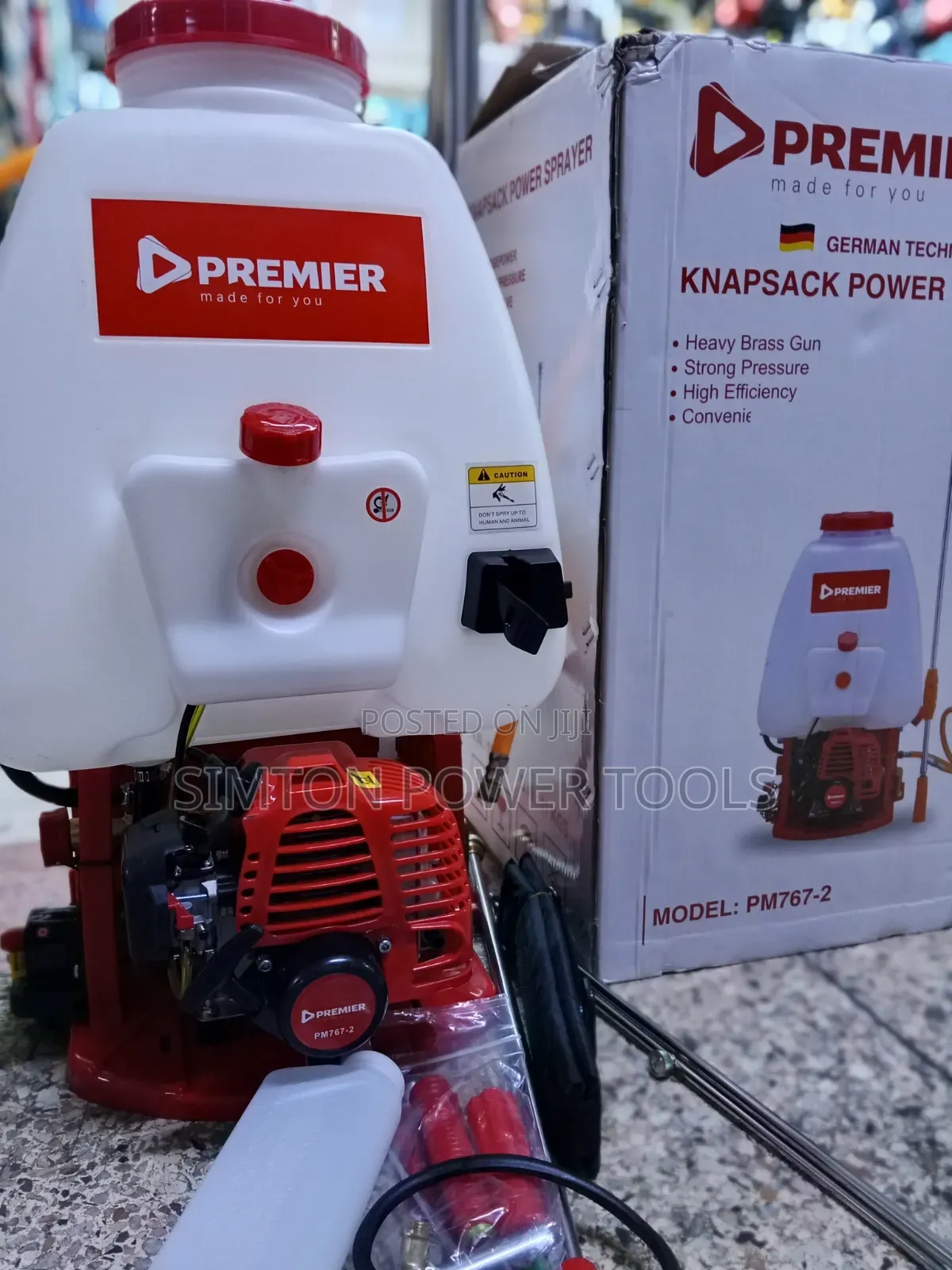 R Premier PM767-2 Knapsack Power Sprayer