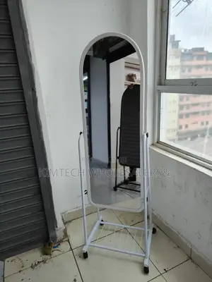 Big Size 123*46*6cm 
*White Full Length Dressing Mirror With Wheels