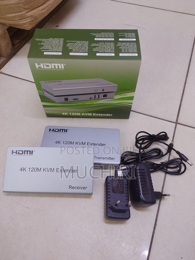 120m Hdmi Video Extender With USB KVM - main view