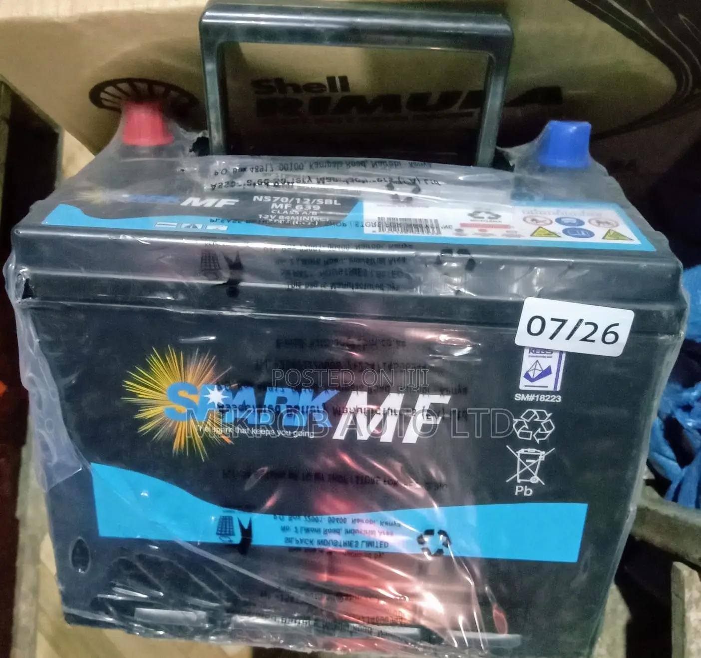 Chloride Exide Battery Ns70 Spark
