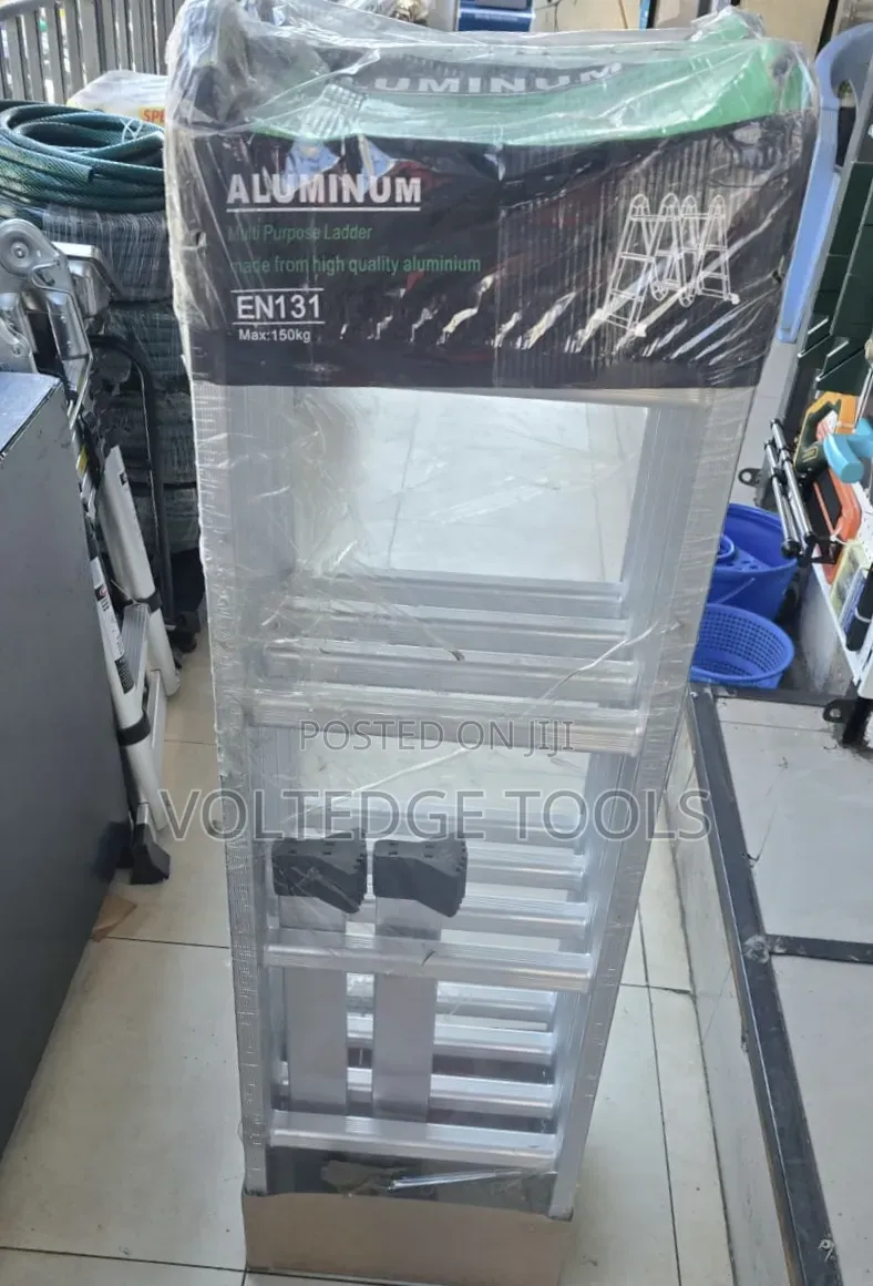 Heavy Duty Aluminum Multi-Purpose Ladder (EN131 / 150kg)