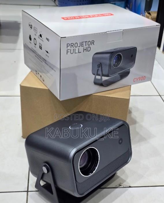 CY900 Android 13 LED HD Projector Home Office Use With Youtube - thumbnail 2