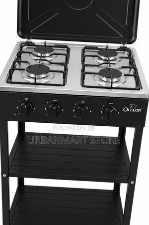 Olelon Full Gas Cooker With Storage Shelves