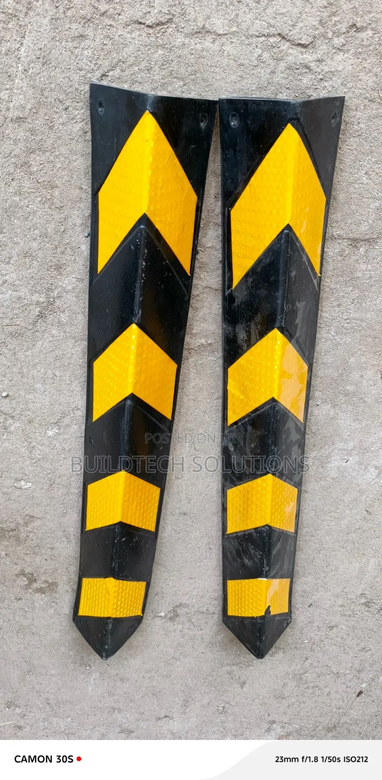 Rubber Corner Guard- Height 800mm,