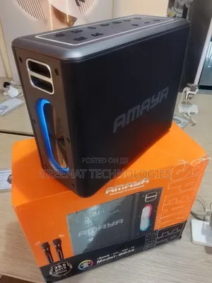 Amaya Bd34
 120 Watts and 12000 Battery Bluetooth
Wireless Speaker