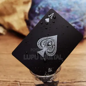 Plastic Poker Card