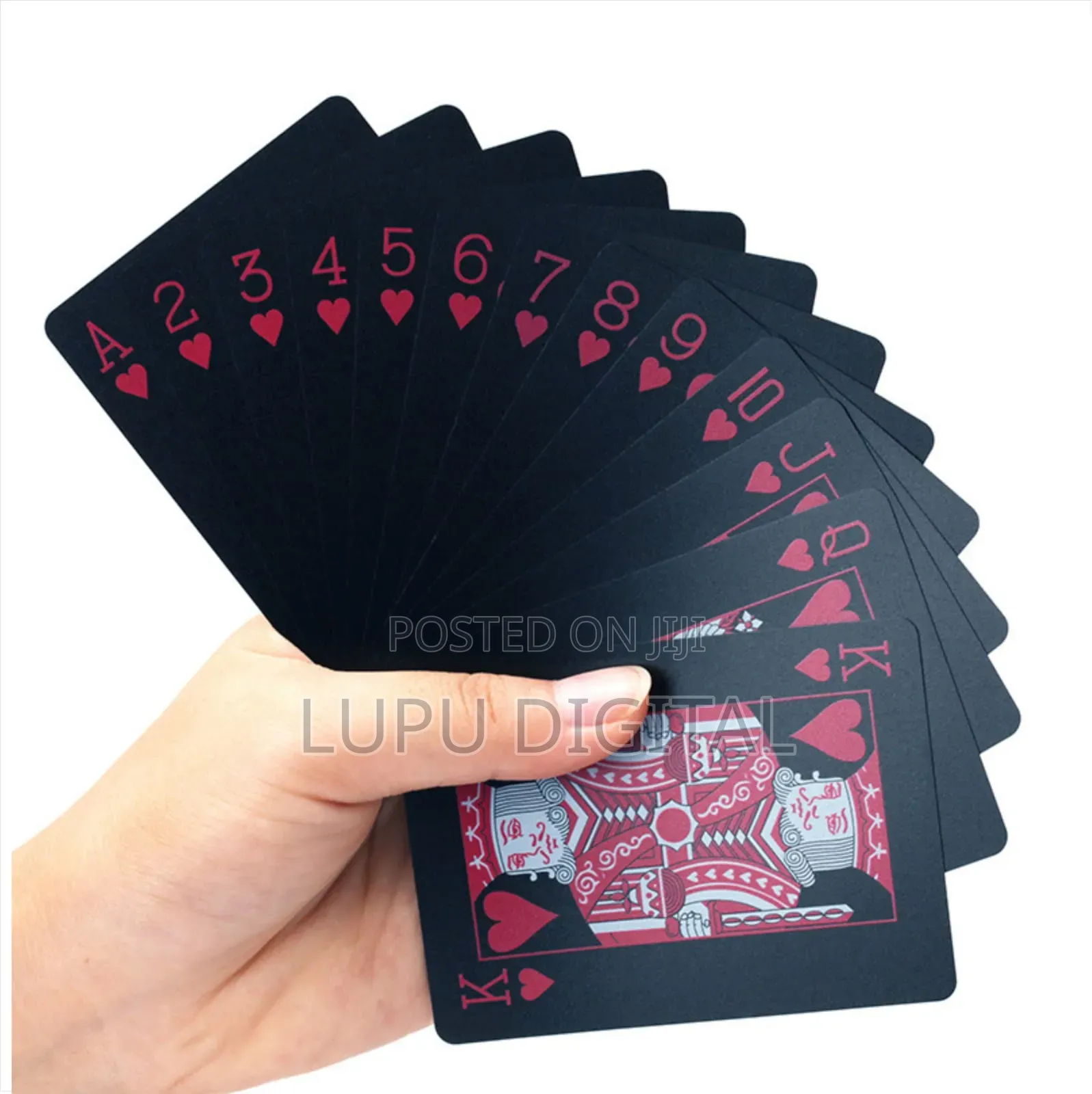 Plastic Poker Card
