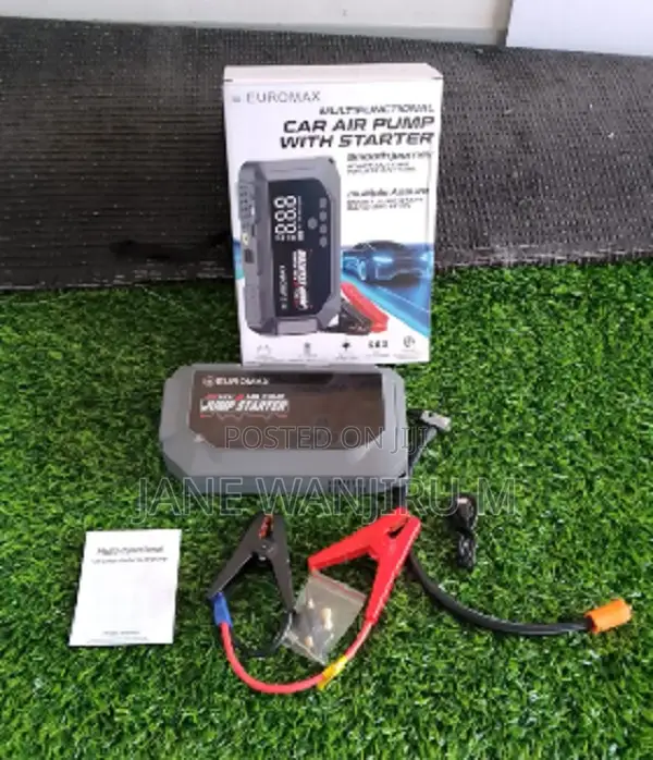 Euromax EMK3 Heavy Duty Jump Starter With Compressor