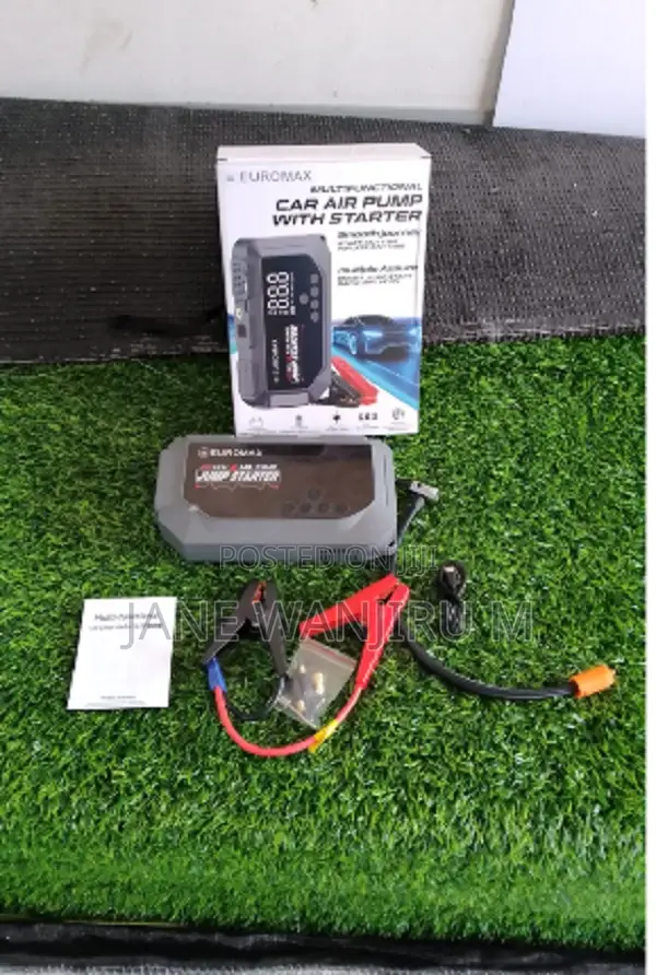 Euromax EMK3 Heavy Duty Jump Starter With Compressor