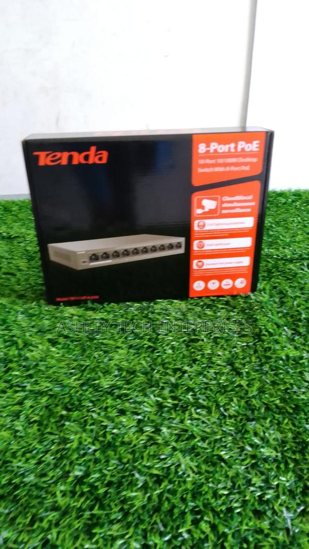 Ultimate Tenda 8-Port PoE Switch – Advanced CCTV Networking