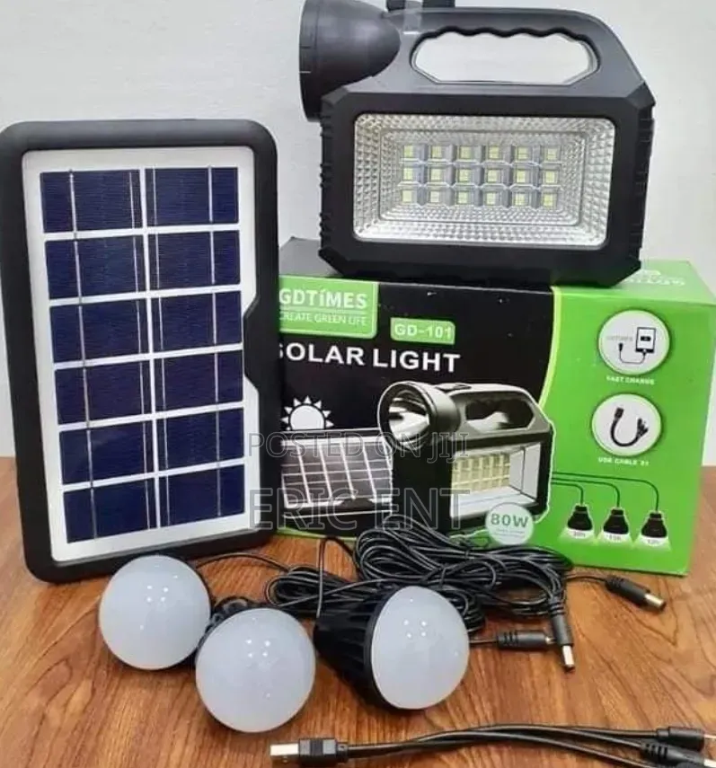 Solar Lighting and Power Kit