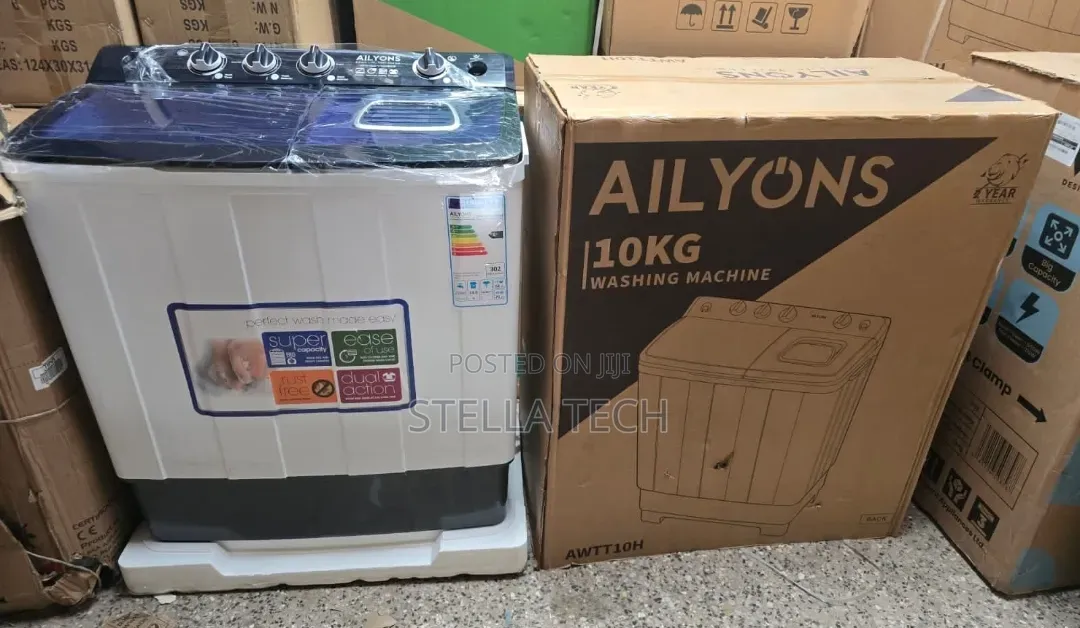 Ailyons Washing Machine 10 Kg Twin Tub