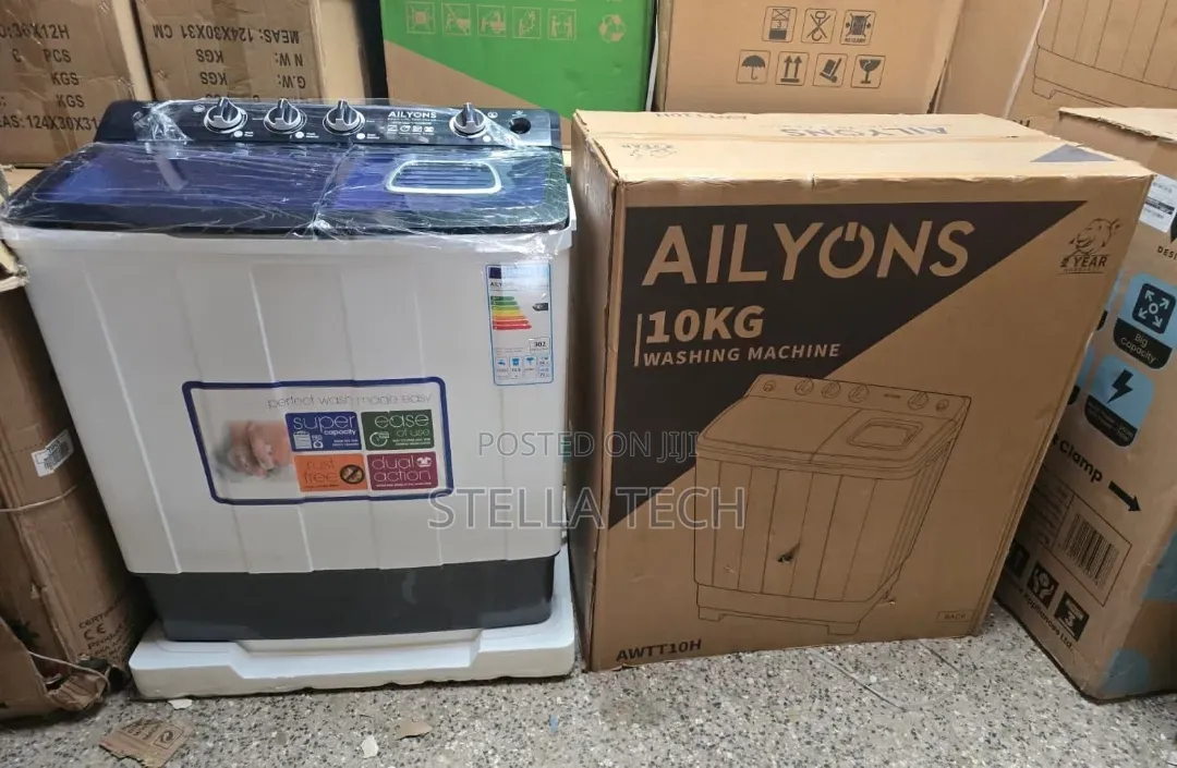 Ailyons Washing Machine 10 Kg Twin Tub