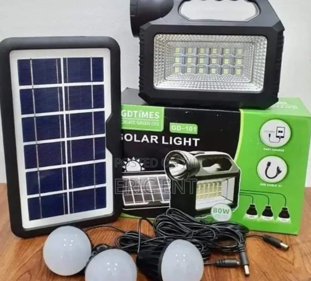 Solar Lighting and Power Kit