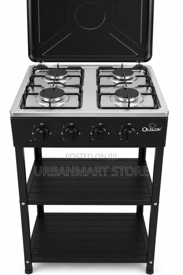 Olelon Gas Cooker With Shelves and Oven