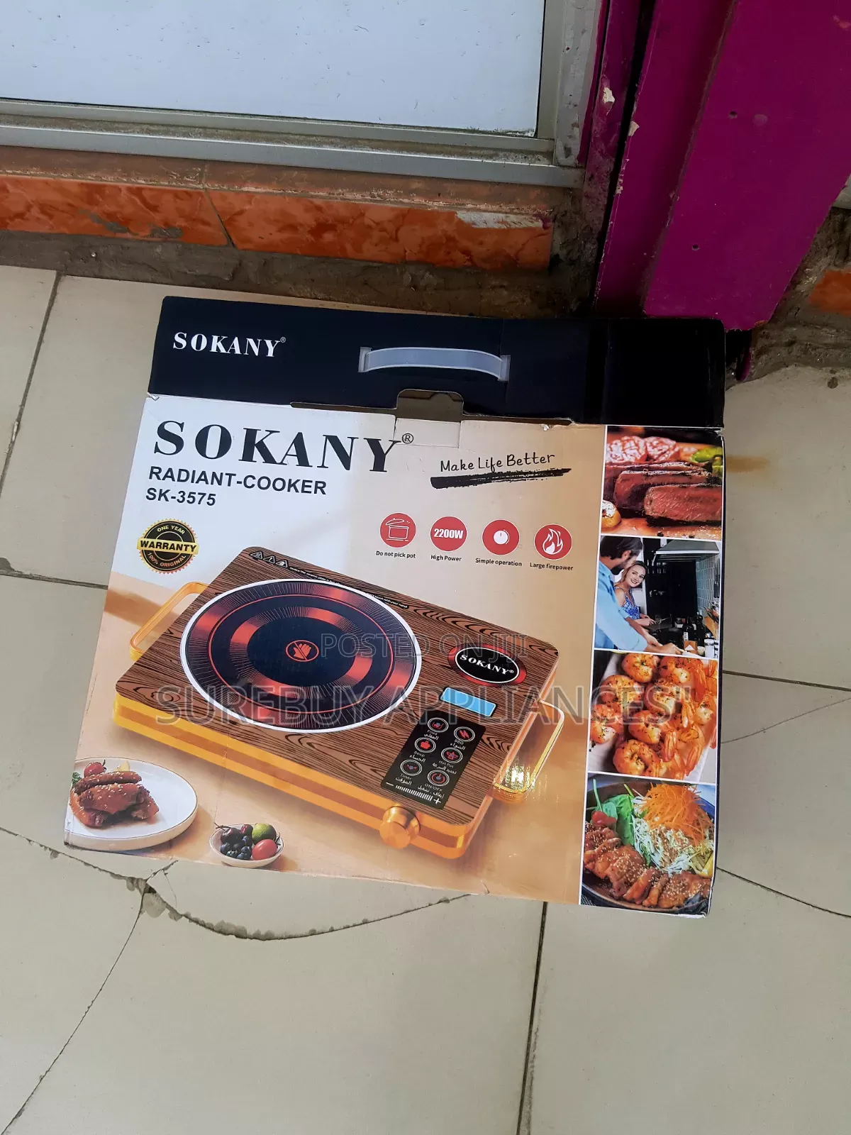 Sokany Portable Single Induction Cooker