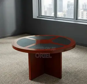 Boardroom Table : Round Meeting 4-Seater Conference Table