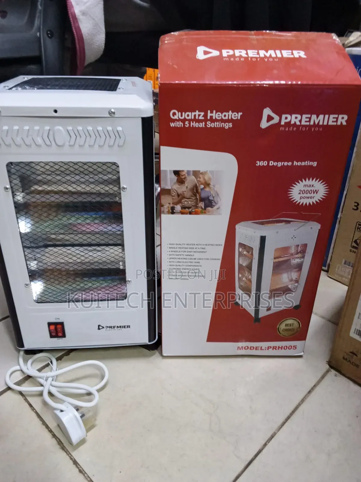 2000w Electric Premier Room Heater