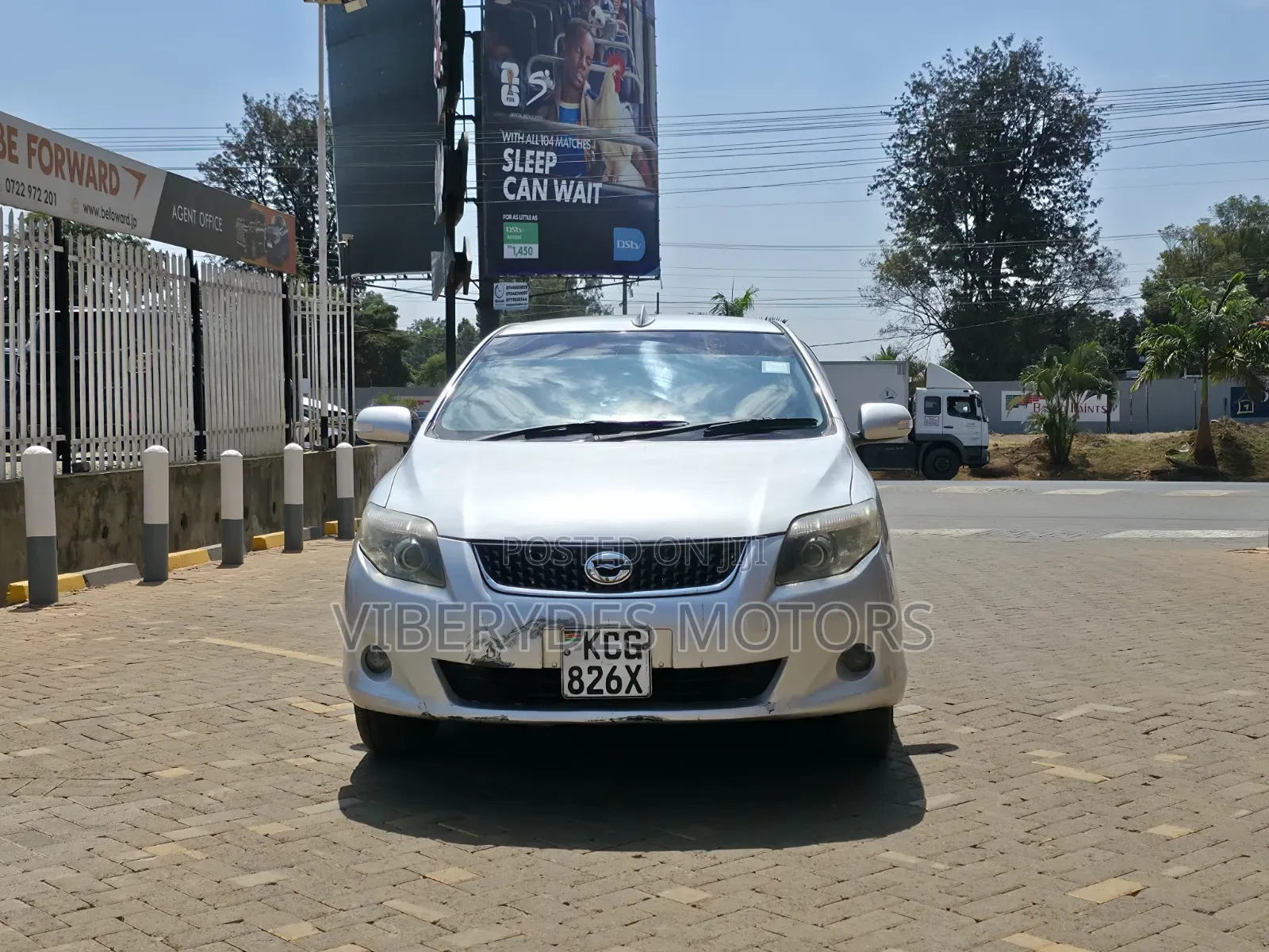 Toyota Corolla Fielder 2009 Silver
