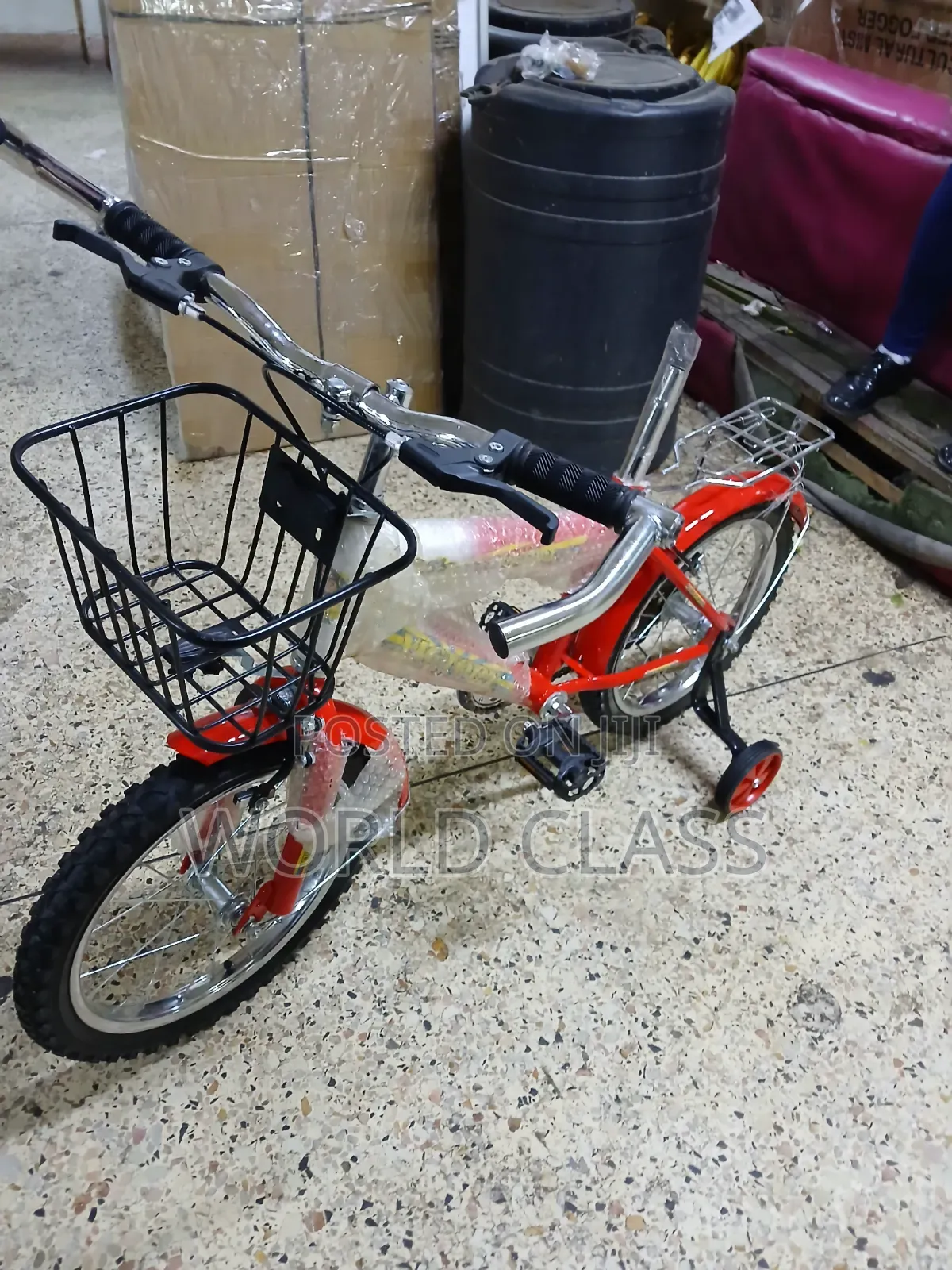 Victory 16-Inch Kids Bicycle With Training Wheel.