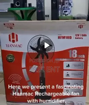 Hanmac Multpurpose Fan With Humidifier