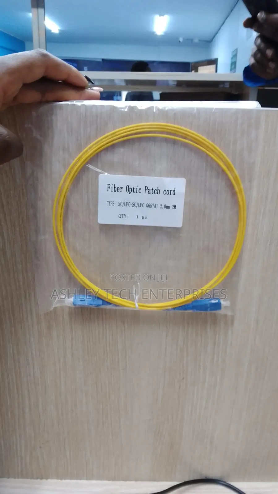 New Fiber Optic Patch Cord – High-Speed Fiber Network Cable
