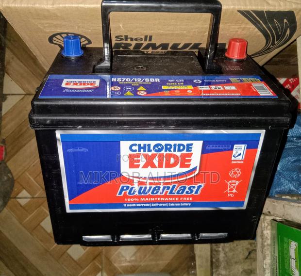 Chloride Exide Battery Ns70 Powerlast - thumbnail 2