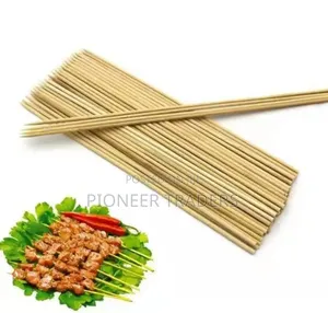 Fruit BBQ Bamboo Skewers 80pcs in a Parking