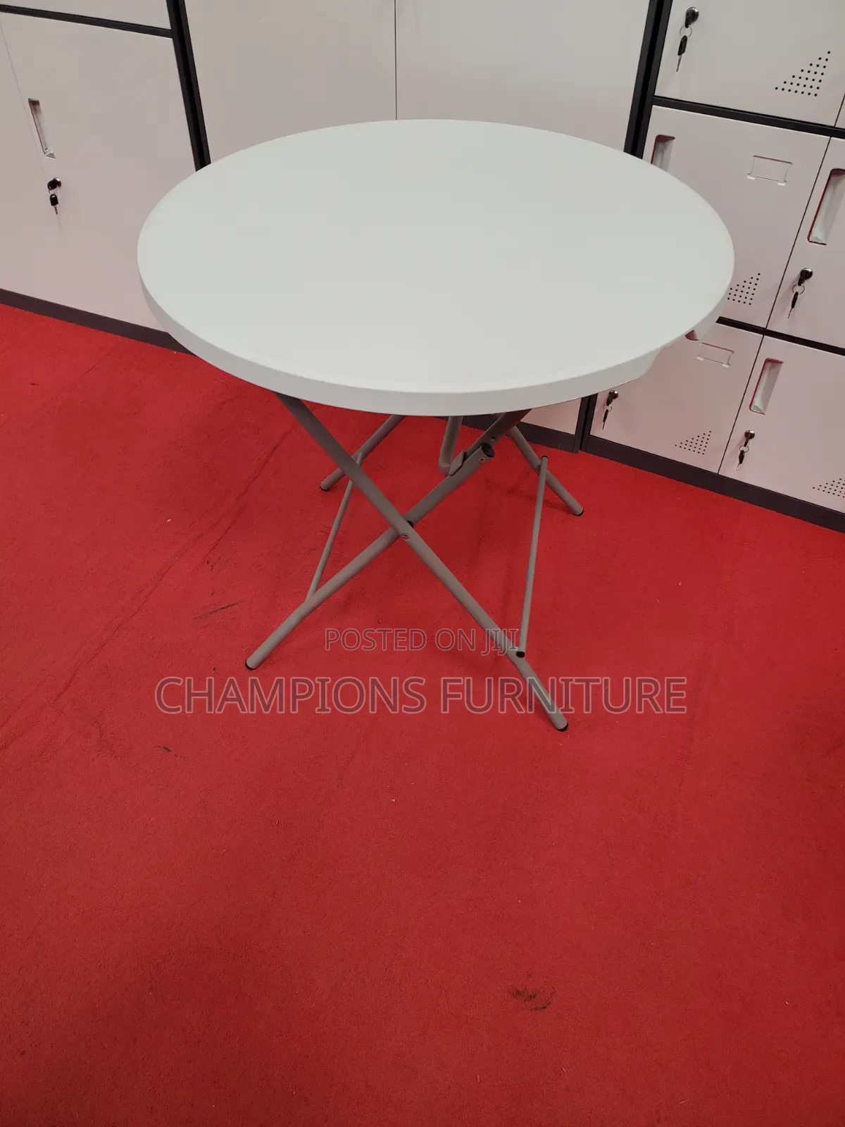 Round Folding Utility Outdoor Table