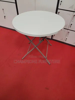 Round Folding Utility Outdoor Table