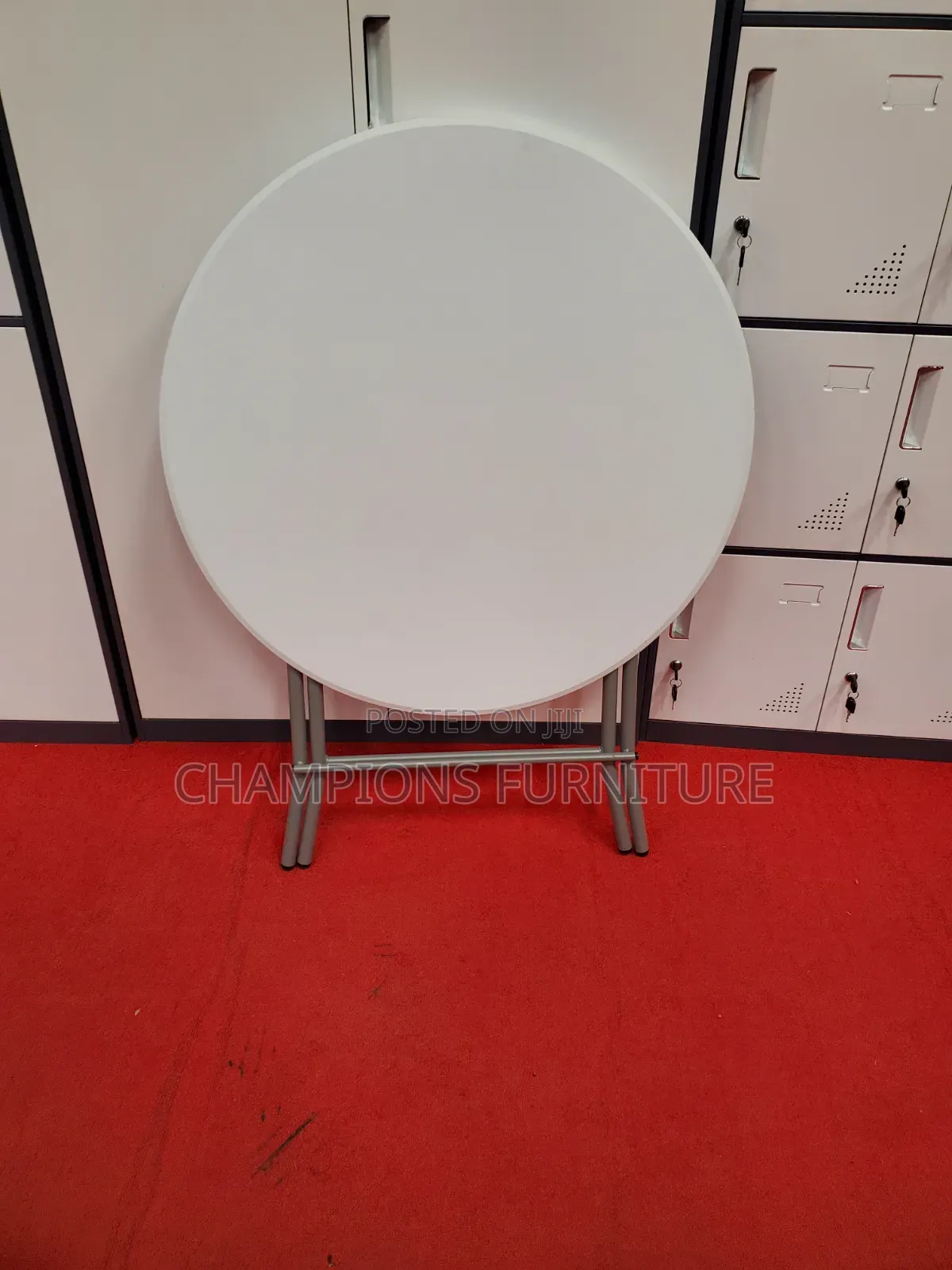 Round Folding Utility Outdoor Table