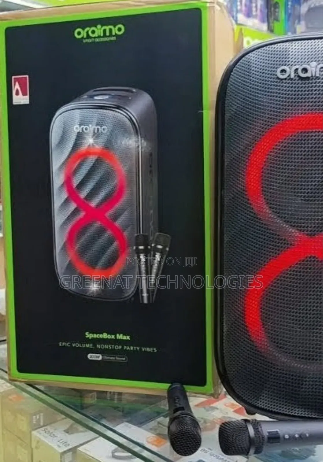 ORAIMO SpaceBox Max 300W Wireless Speaker With 2 Microphones