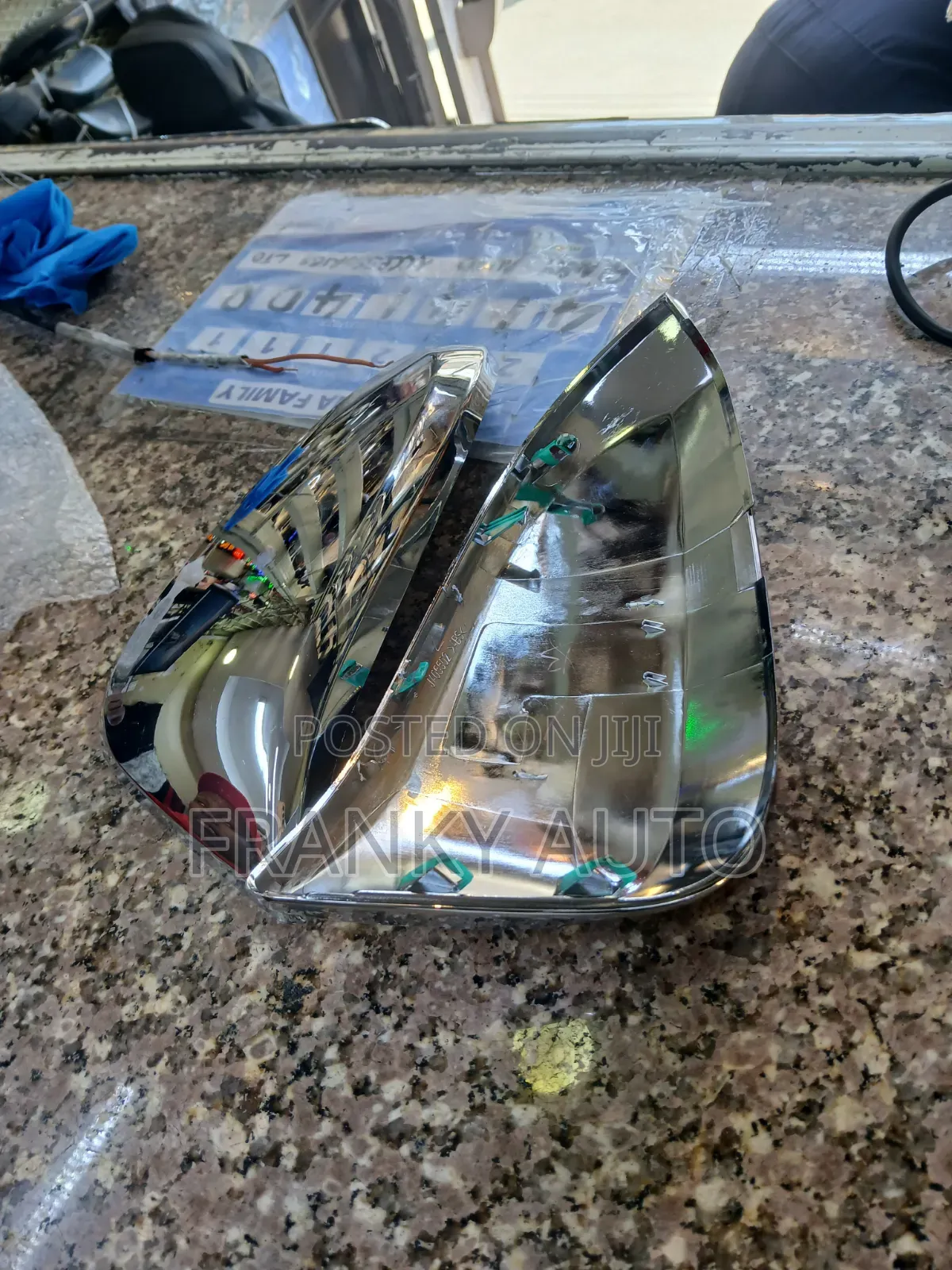 Side Mirror Cover Hilux Revo Chrome