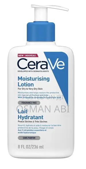 CeraVe Moisturizing Face and Body Lotion With Ceramides 236 Ml
