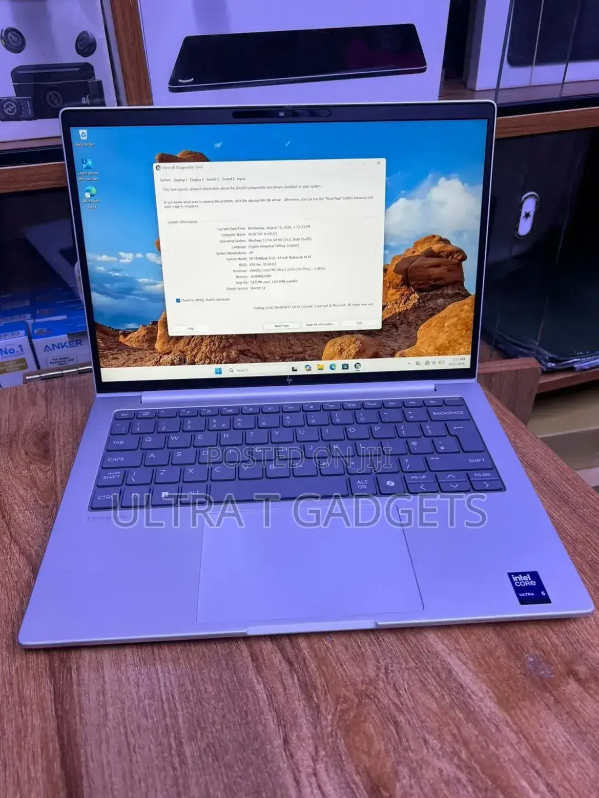Laptop HP EliteBook 840 G11 16GB Intel Core Ultra 5 SSD 256GB