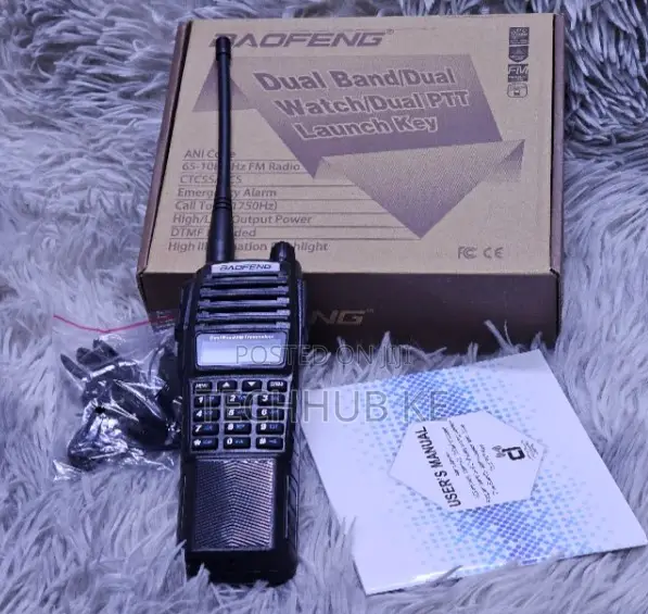 UV 82 With Extended Battery 3800W Baofeng UV-82 Two Way Walkie Talkie
