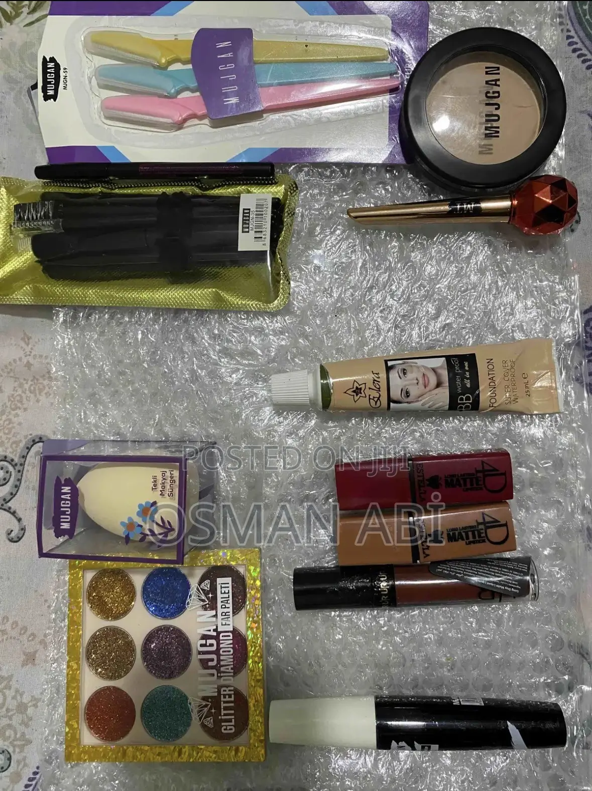 MUJGAN NSLX Series Rock N'roll 19-Piece Makeup Set