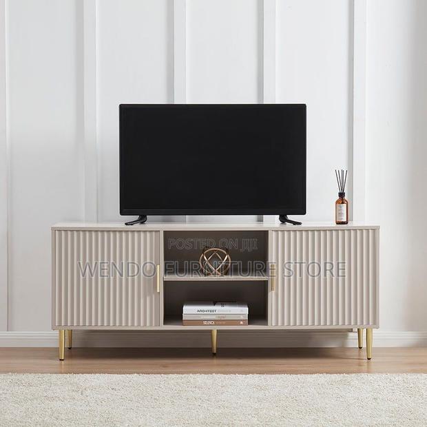 Space-Saving Wooden TV Cabinet - thumbnail 5