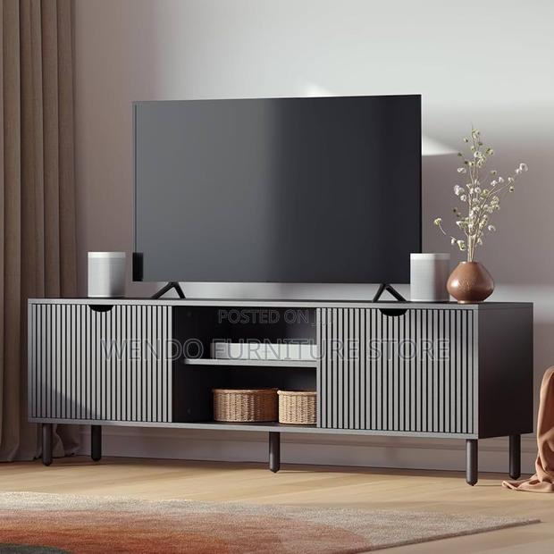 Space-Saving Wooden TV Cabinet - thumbnail 6