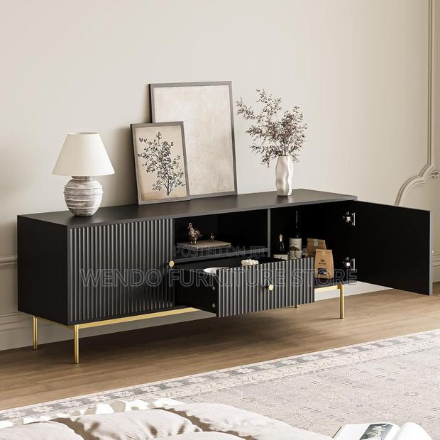 Space-Saving Wooden TV Cabinet - thumbnail 9