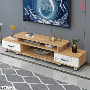 Stylish Media Console /6ft TV Table With Cabinets