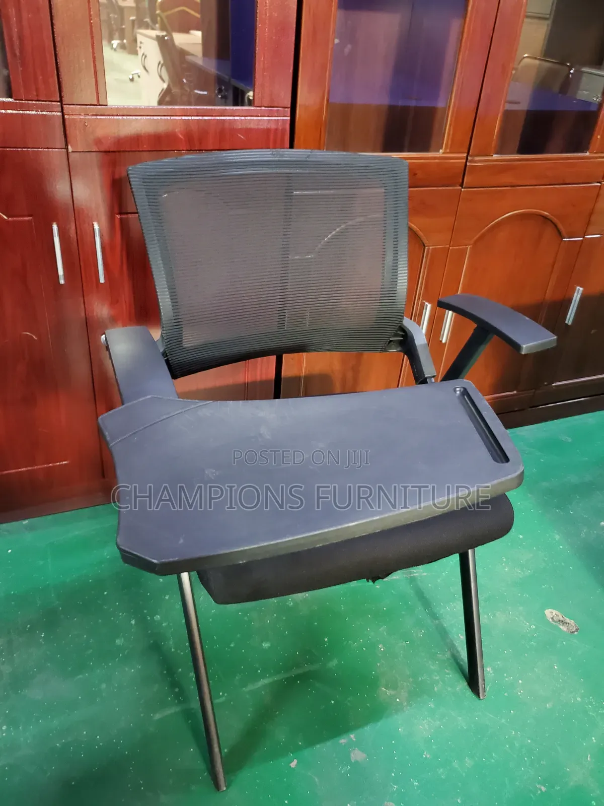 Mesh Training Chair With Writing Pad