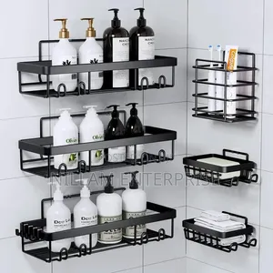 6-PC Shower Caddy - Spacious Bathroom Shower Organizers