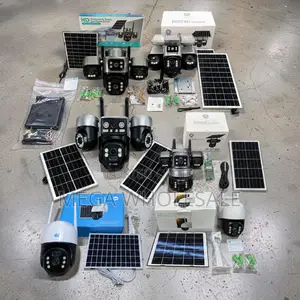 Factory Direct Prices 4G PTZ Dual Triple Four Lens Solar Cameras.