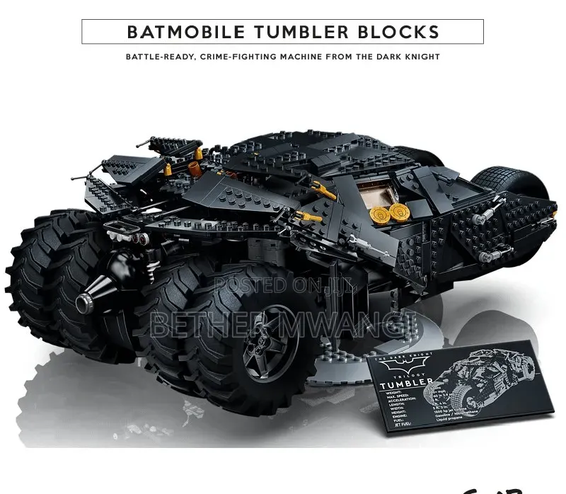 Generic Lego Batman Tumbler Building Blocks in Kenya